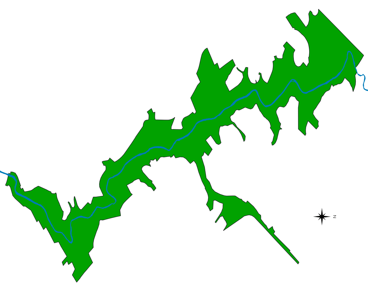 Detail of the Wissahickon Creek